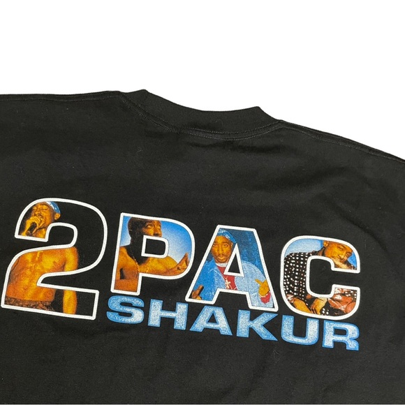Vintage Y2K NWT Tupac Rap Tee - Picture 3 of 5
